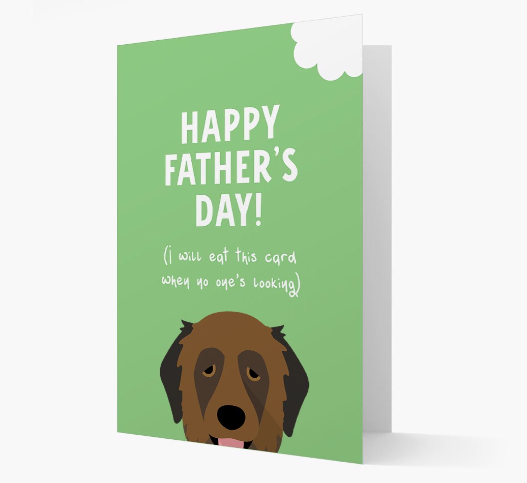 Happy Father's Day: Personalised {breedFullName} Card