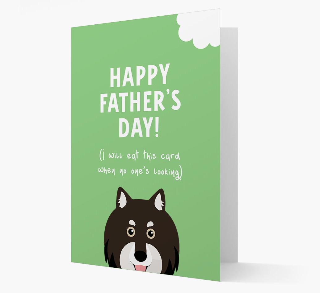Happy Father's Day: Personalised {breedFullName} Card