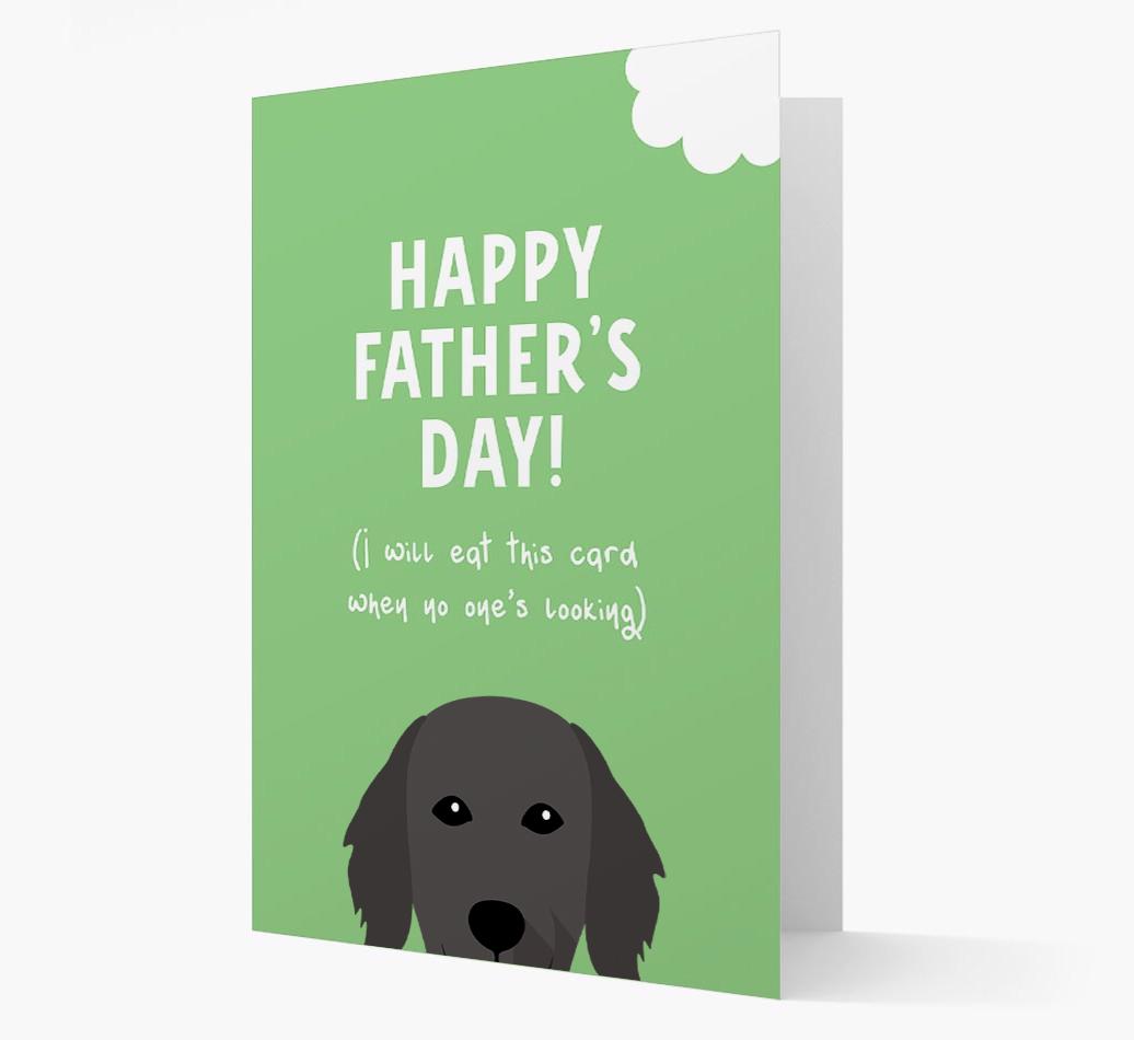Happy Father's Day: Personalised {breedFullName} Card
