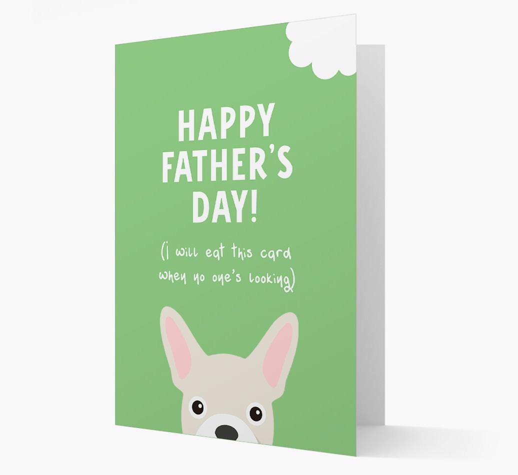 Happy Father's Day: Personalised {breedFullName} Card