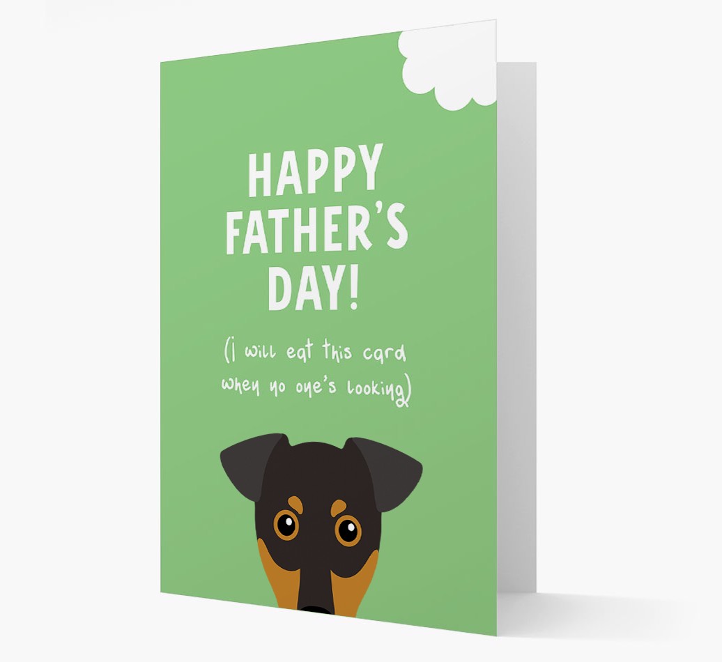 Happy Father's Day: Personalised {breedFullName} Card