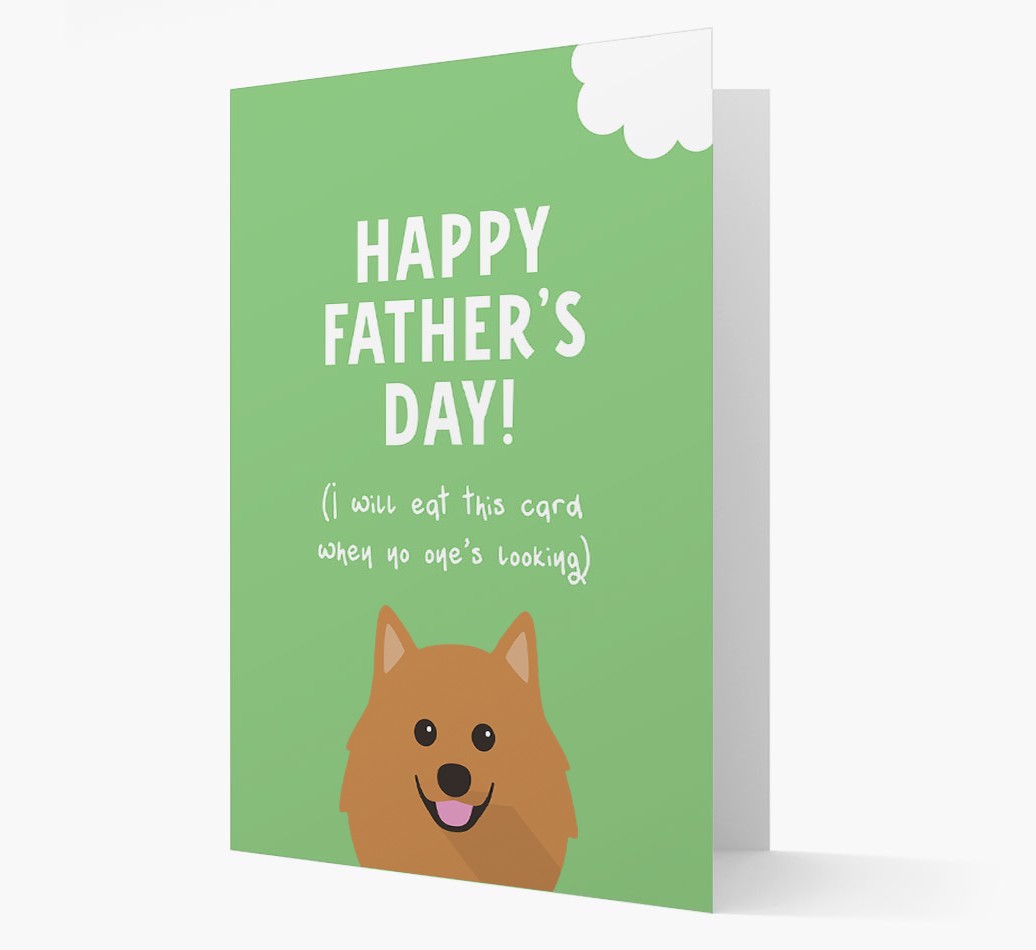 Happy Father's Day: Personalised {breedFullName} Card
