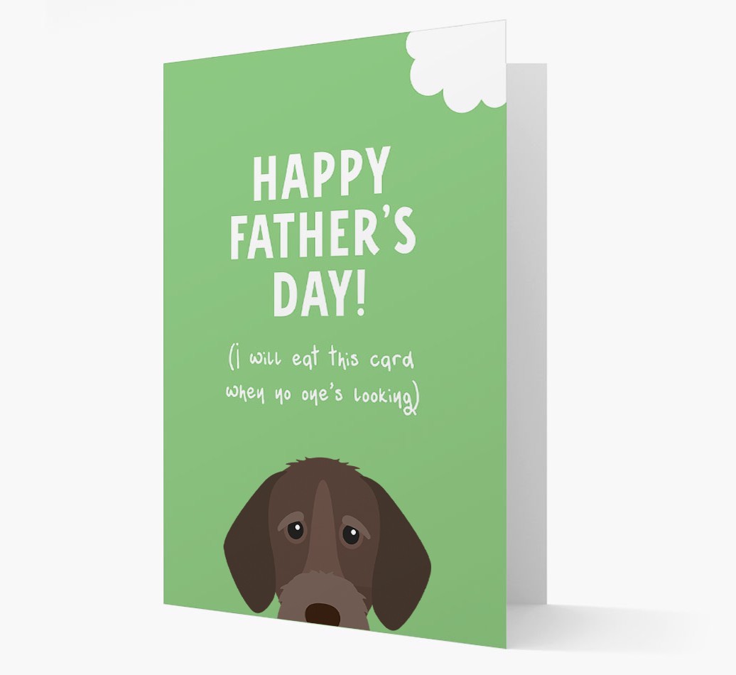 Happy Father's Day: Personalised {breedFullName} Card