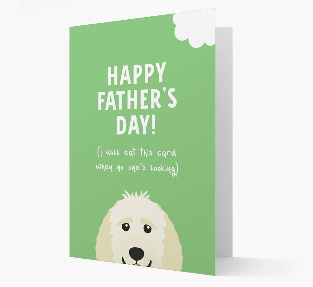 Happy Father's Day: Personalised {breedFullName} Card
