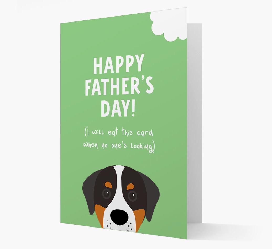 Happy Father's Day: Personalised {breedFullName} Card