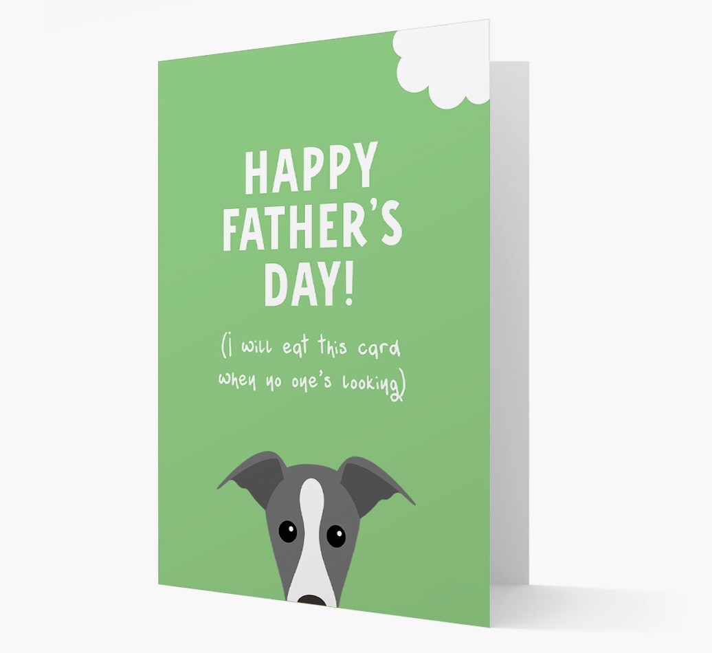 Happy Father's Day: Personalised {breedFullName} Card
