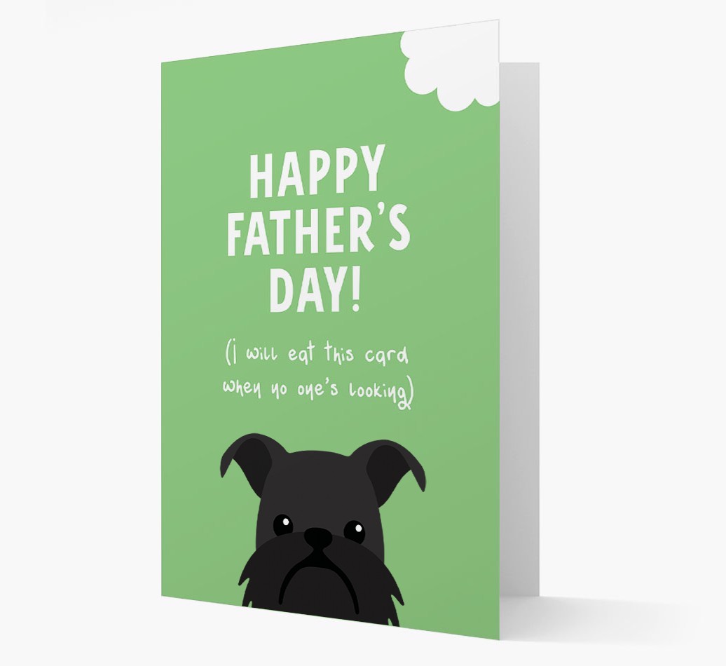 Happy Father's Day: Personalised {breedFullName} Card