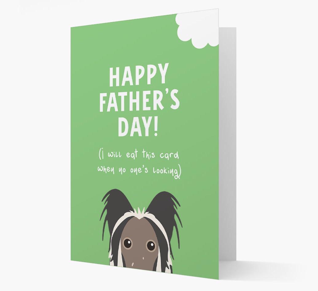Happy Father's Day: Personalised {breedFullName} Card