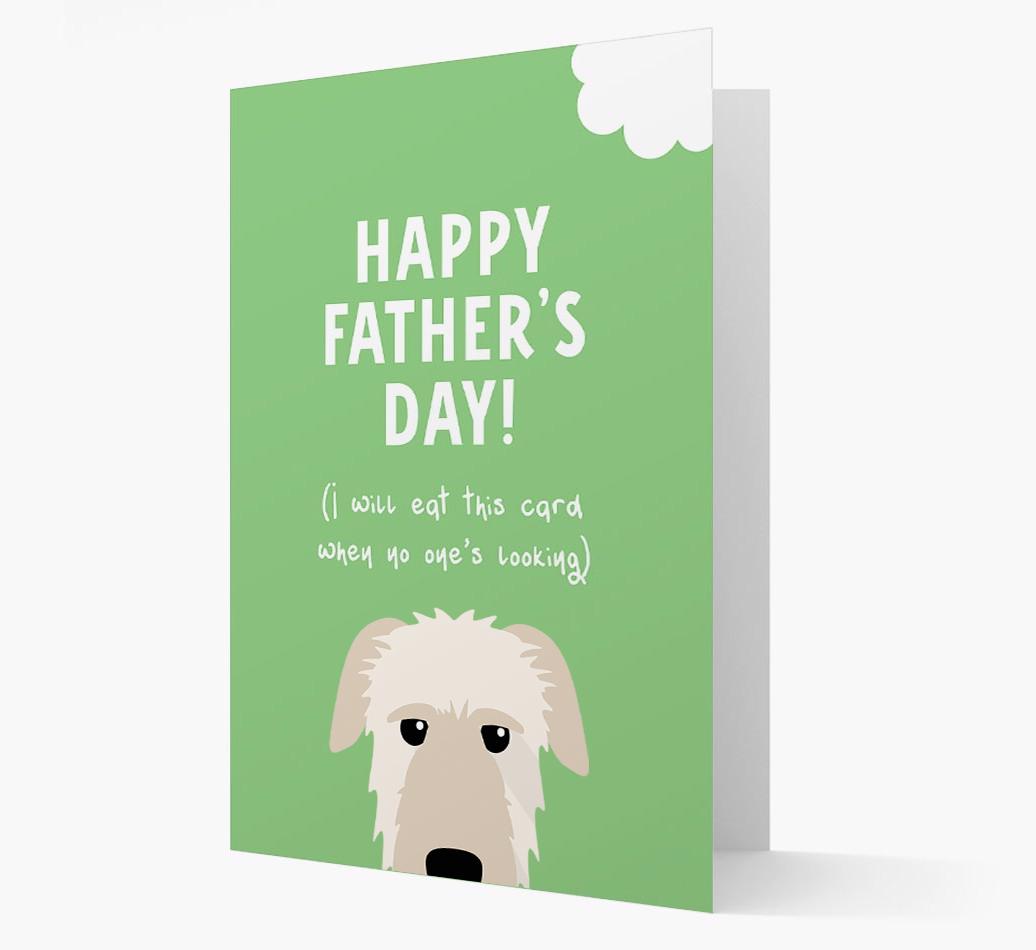 Happy Father's Day: Personalised {breedFullName} Card