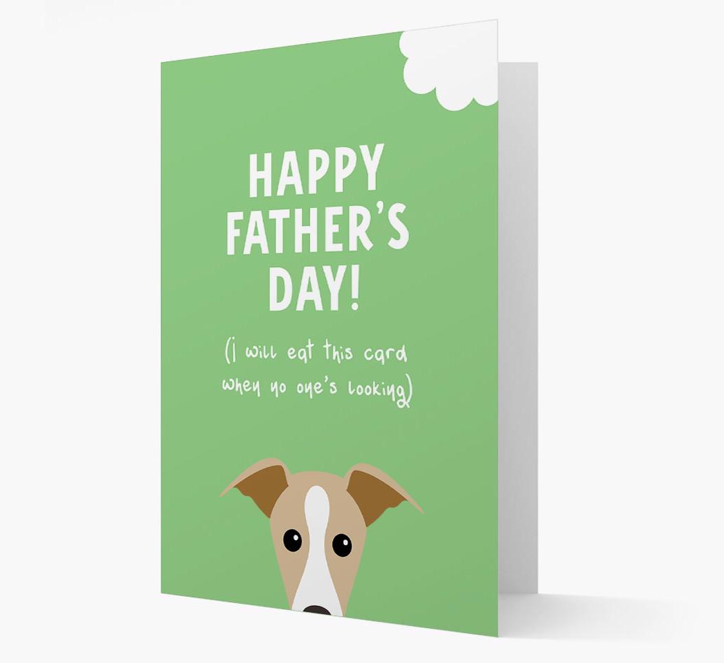 Happy Father's Day: Personalised {breedFullName} Card