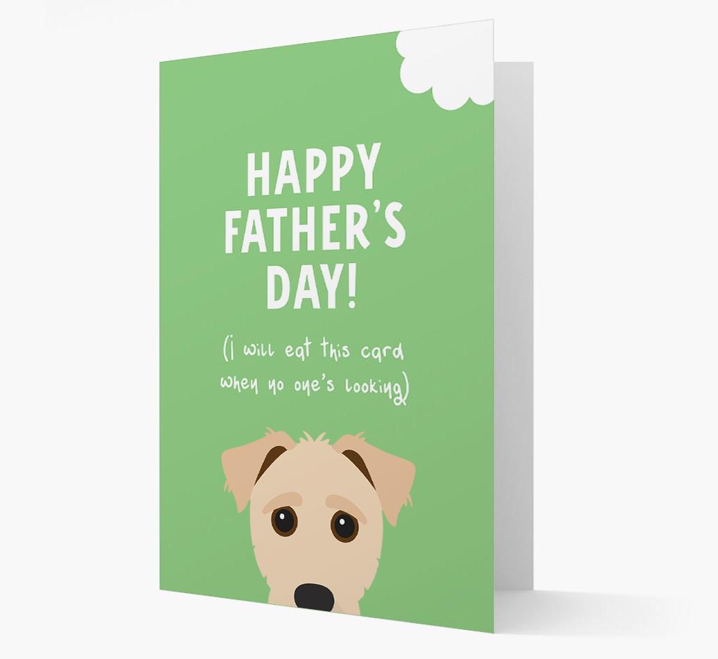 Happy Father's Day: Personalised {breedFullName} Card