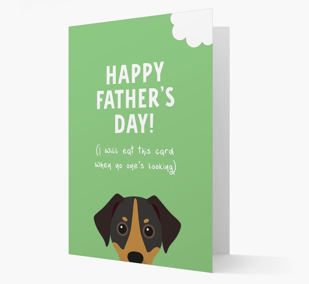 Happy Father's Day: Personalised {breedFullName} Card