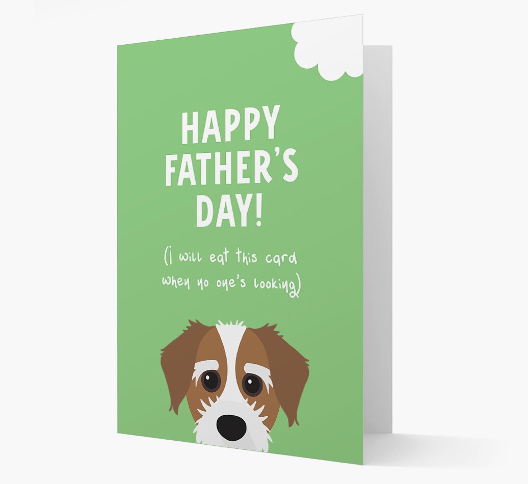 Happy Father's Day: Personalised {breedFullName} Card
