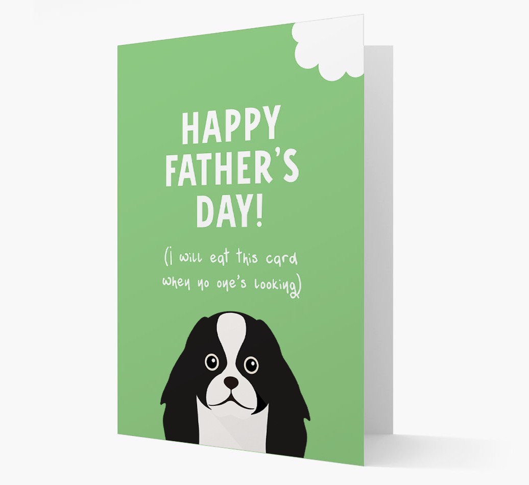 Happy Father's Day: Personalised {breedFullName} Card
