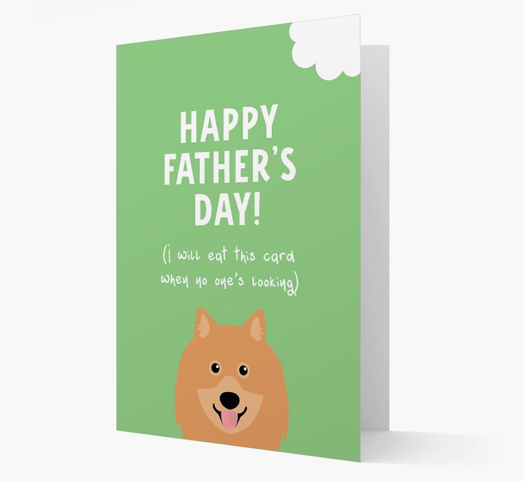 Happy Father's Day: Personalised {breedFullName} Card