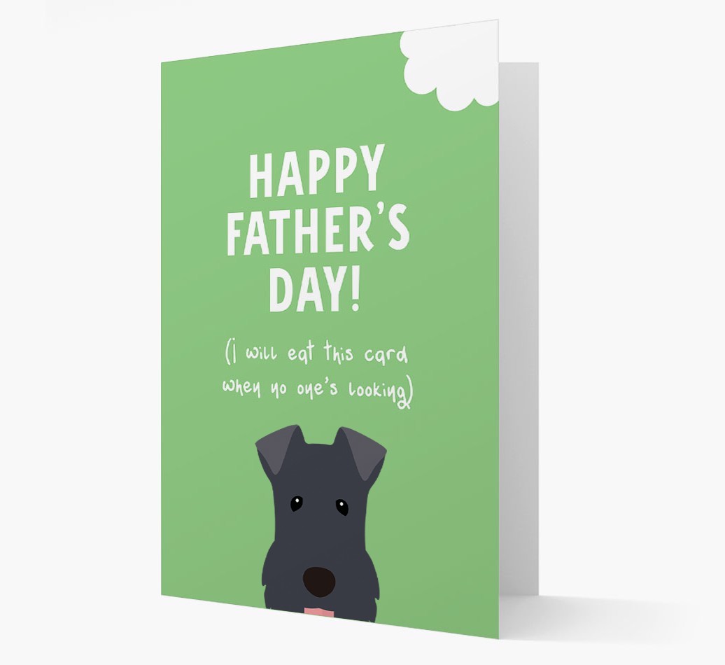 Happy Father's Day: Personalised {breedFullName} Card