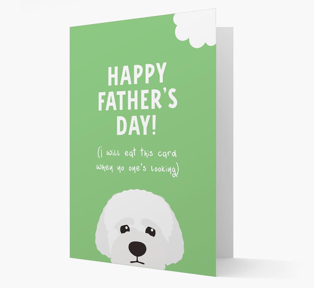 Happy Father's Day: Personalised {breedFullName} Card