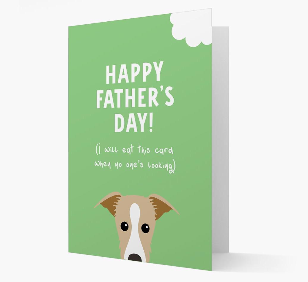 Happy Father's Day: Personalised {breedFullName} Card