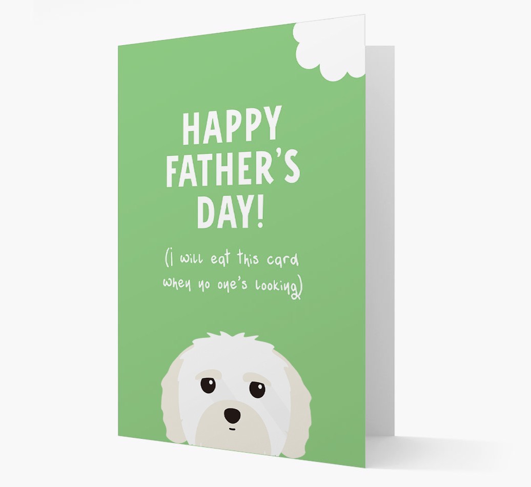 Happy Father's Day: Personalised {breedFullName} Card