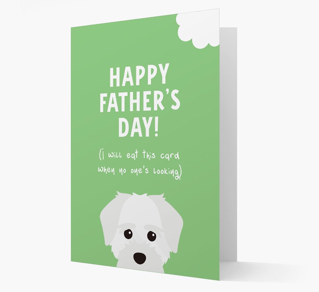 Happy Father's Day: Personalised {breedFullName} Card