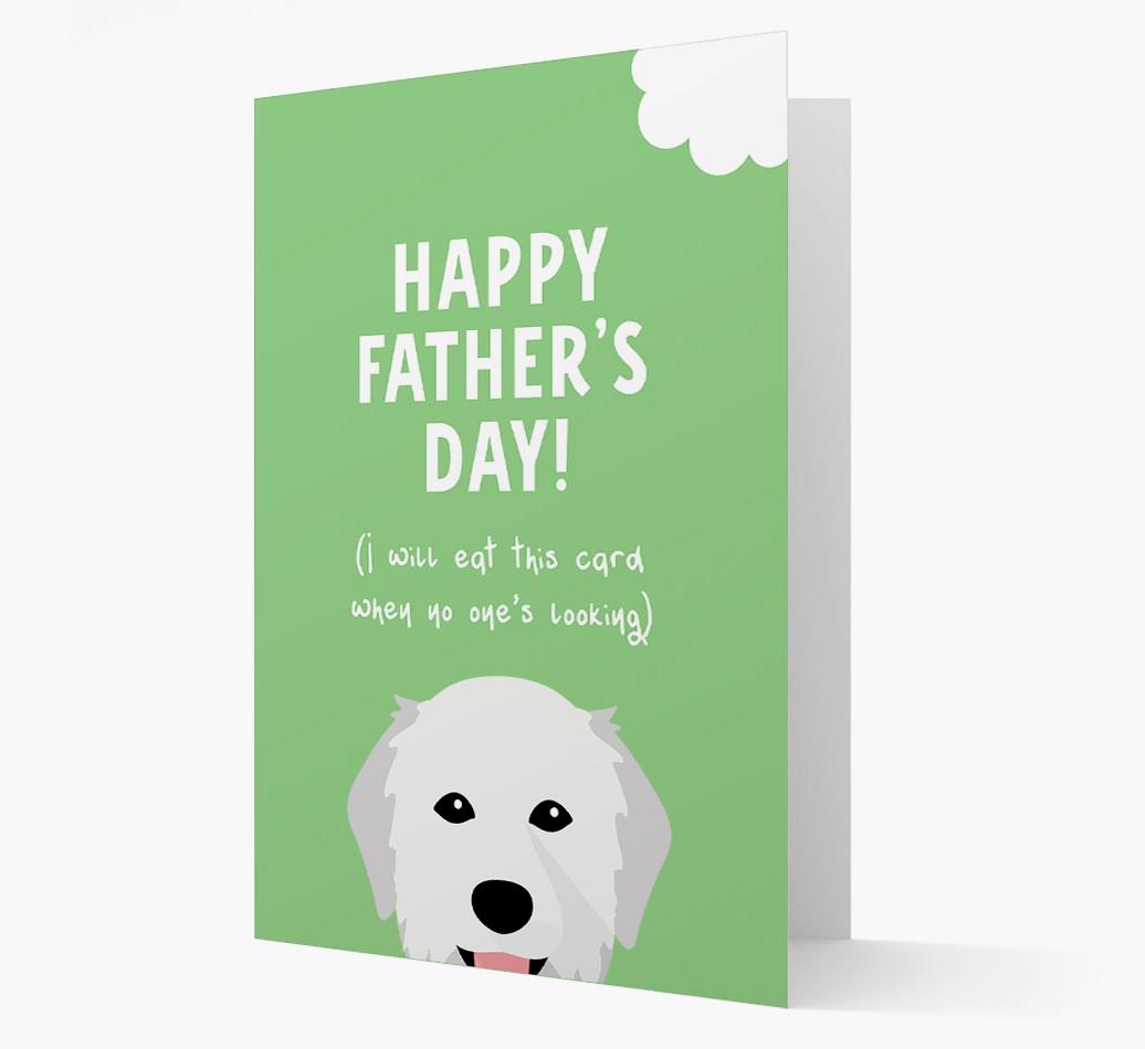 Happy Father's Day: Personalised {breedFullName} Card