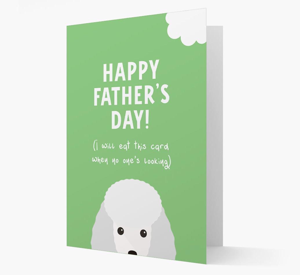 Happy Father's Day: Personalised {breedFullName} Card