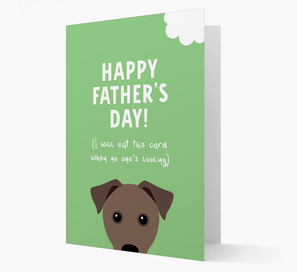 Happy Father's Day: Personalised {breedFullName} Card