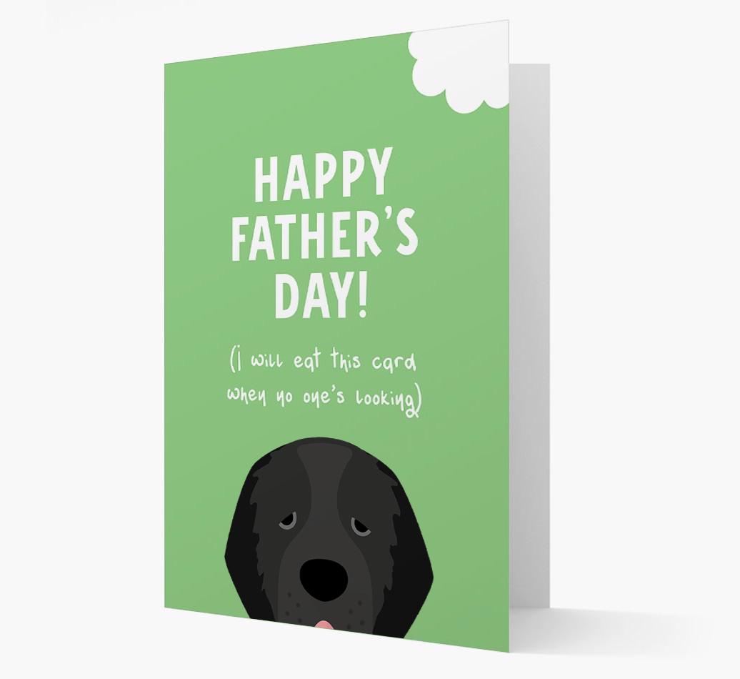 Happy Father's Day: Personalised {breedFullName} Card