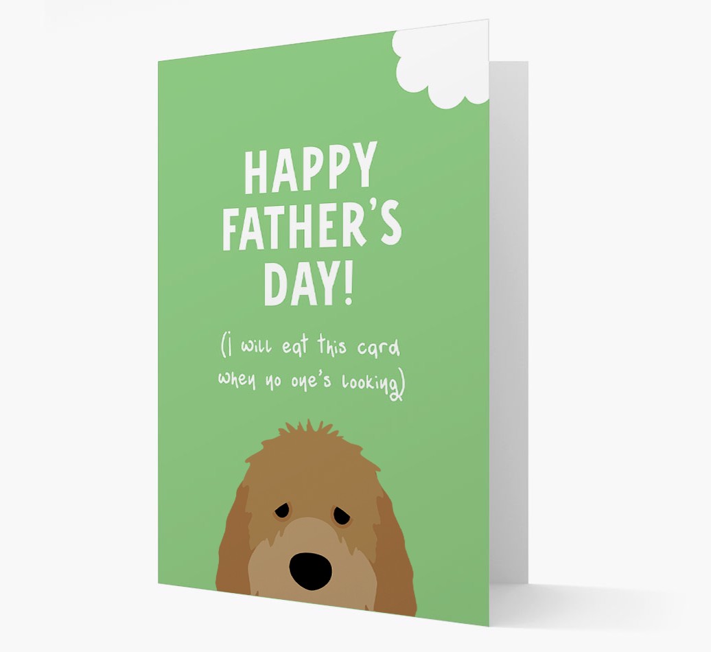 Happy Father's Day: Personalised {breedFullName} Card
