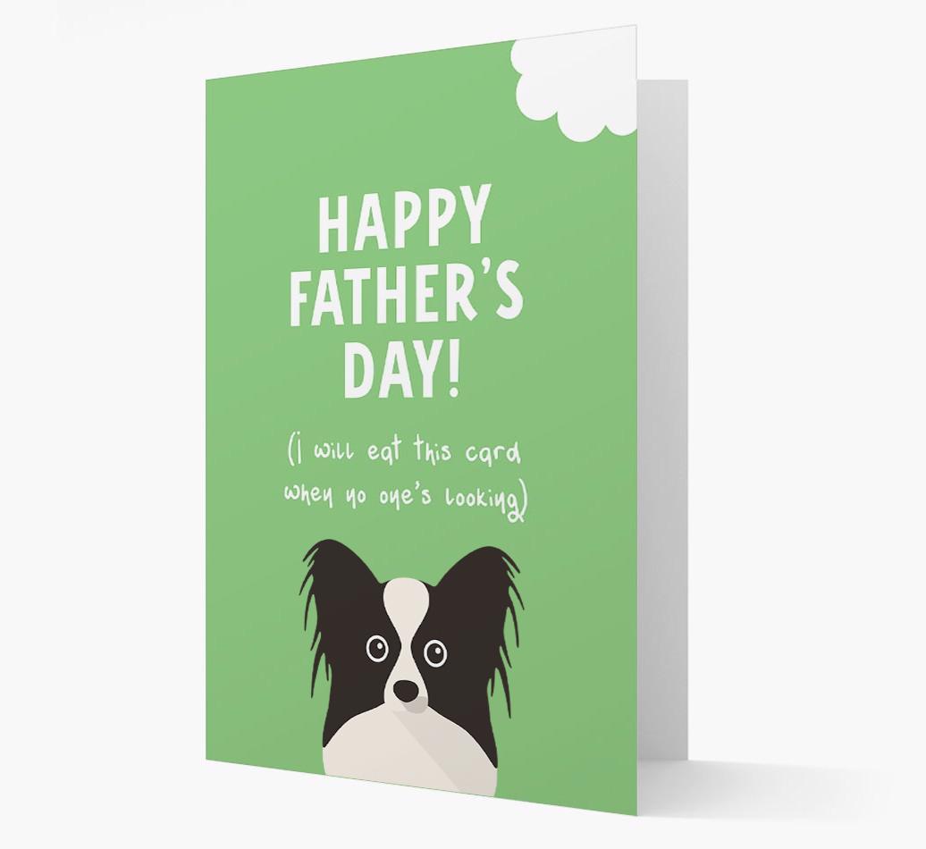 Happy Father's Day: Personalised {breedFullName} Card