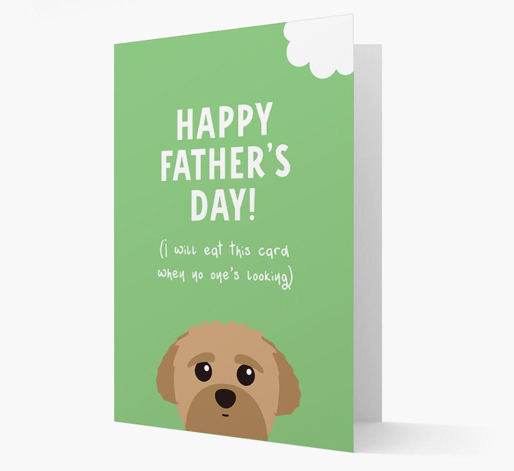 Happy Father's Day: Personalised {breedFullName} Card