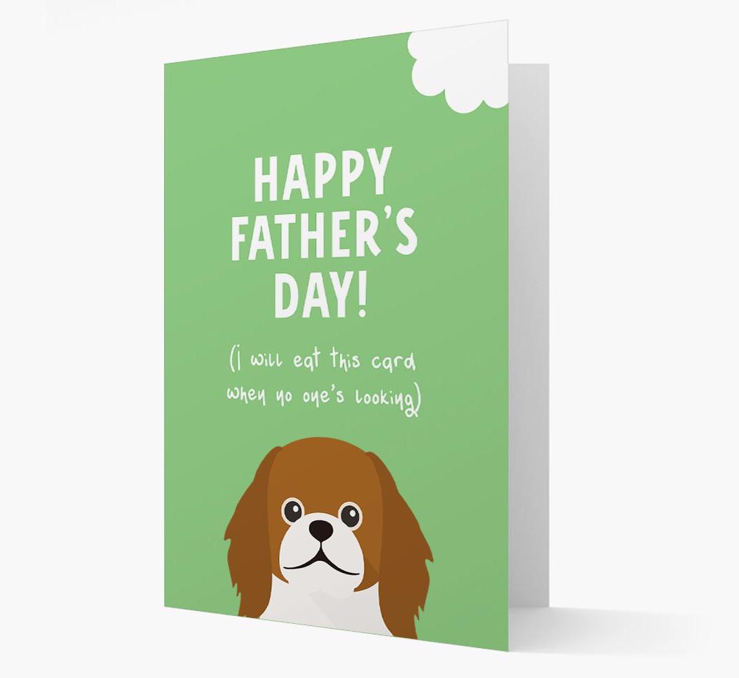 Happy Father's Day: Personalised {breedFullName} Card