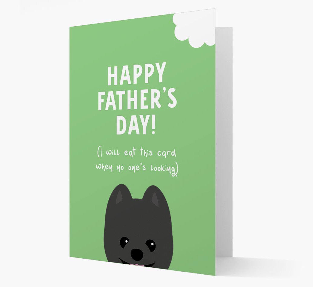 Happy Father's Day: Personalised {breedFullName} Card