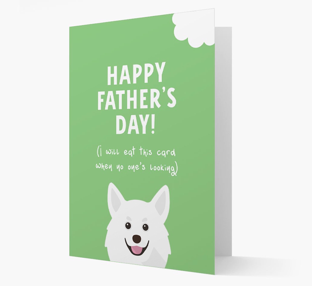 Happy Father's Day: Personalised {breedFullName} Card