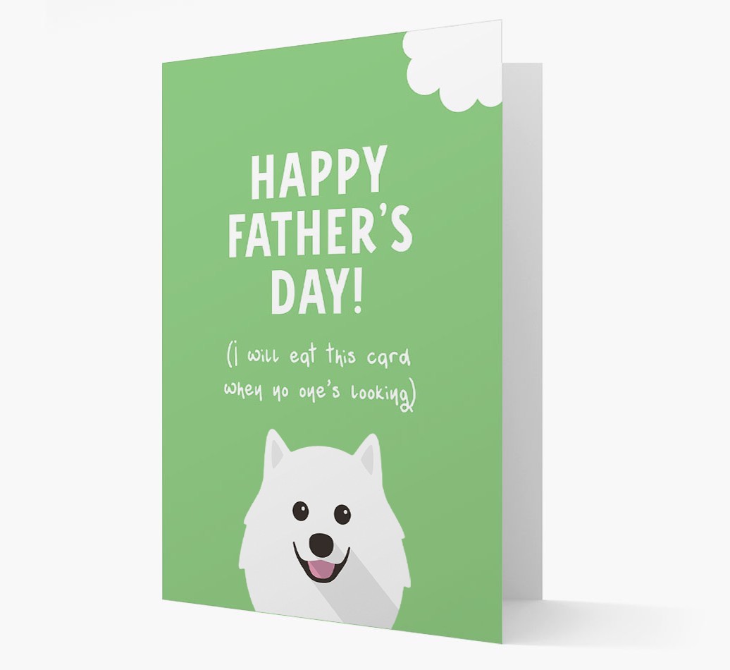 Happy Father's Day: Personalised {breedFullName} Card