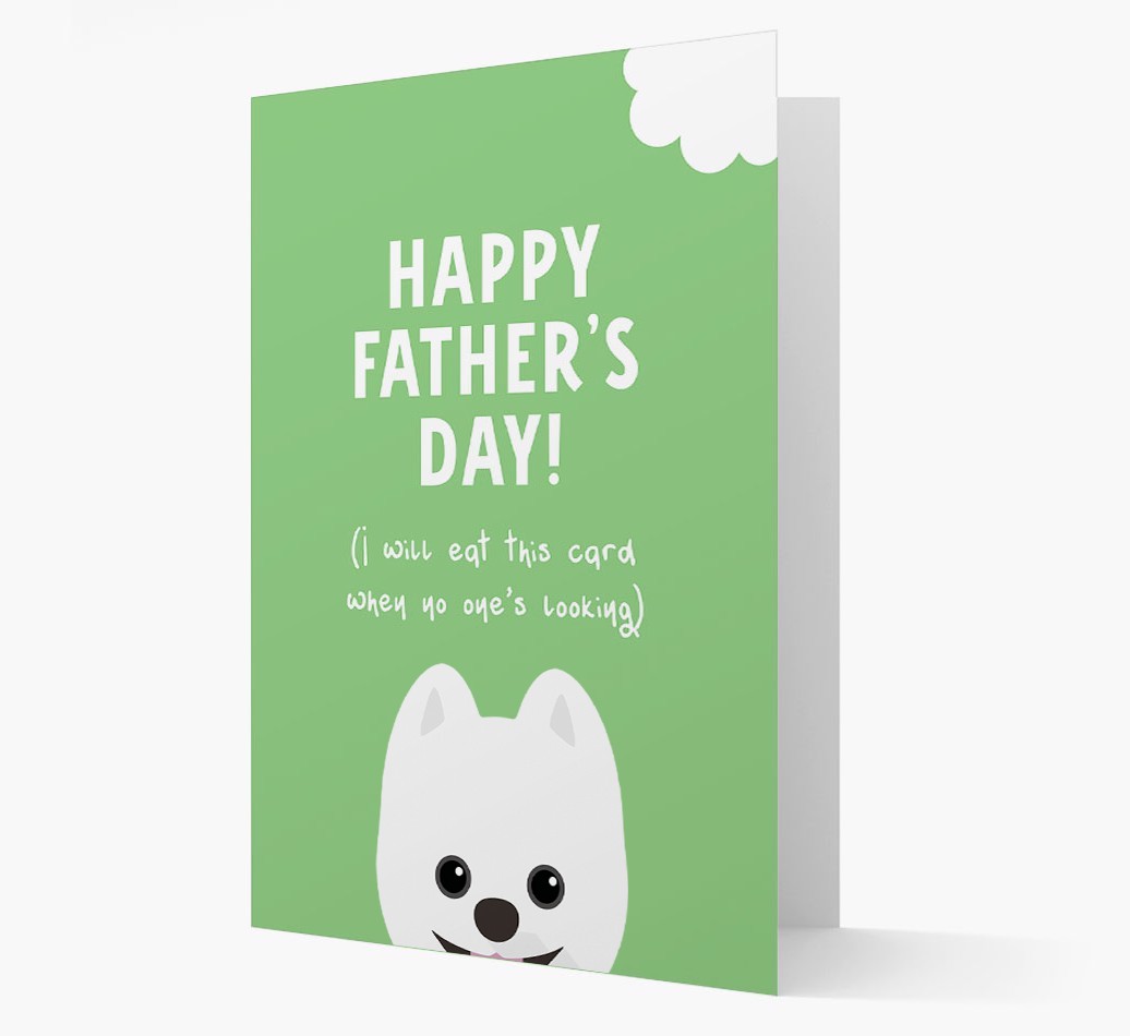 Happy Father's Day: Personalised {breedFullName} Card