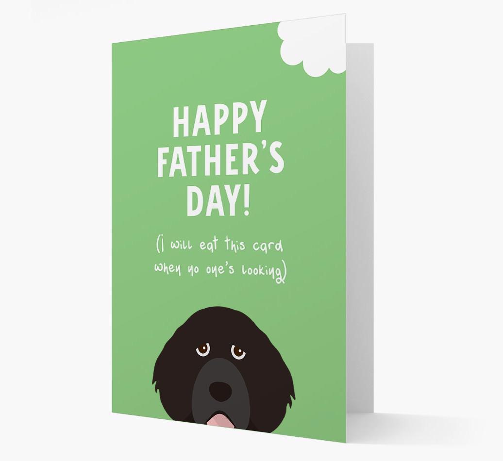 Happy Father's Day: Personalised {breedFullName} Card