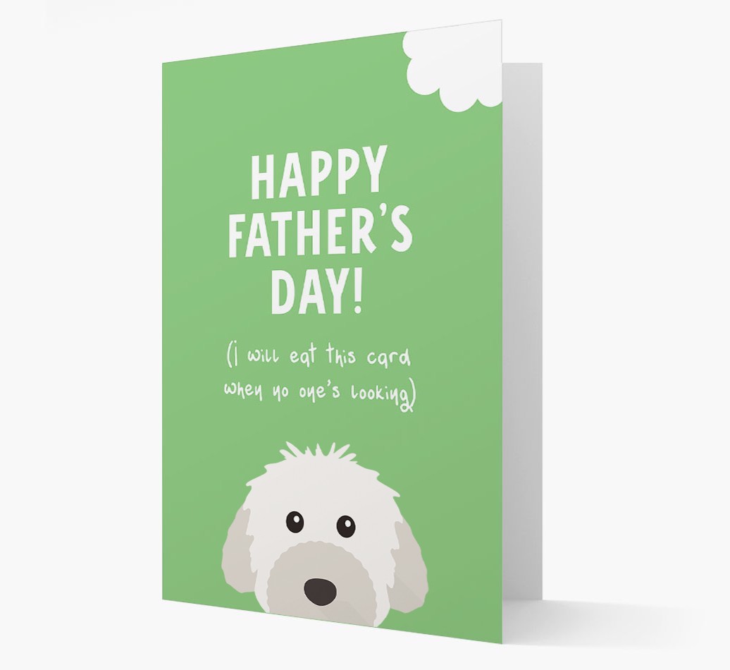 Happy Father's Day: Personalised {breedFullName} Card