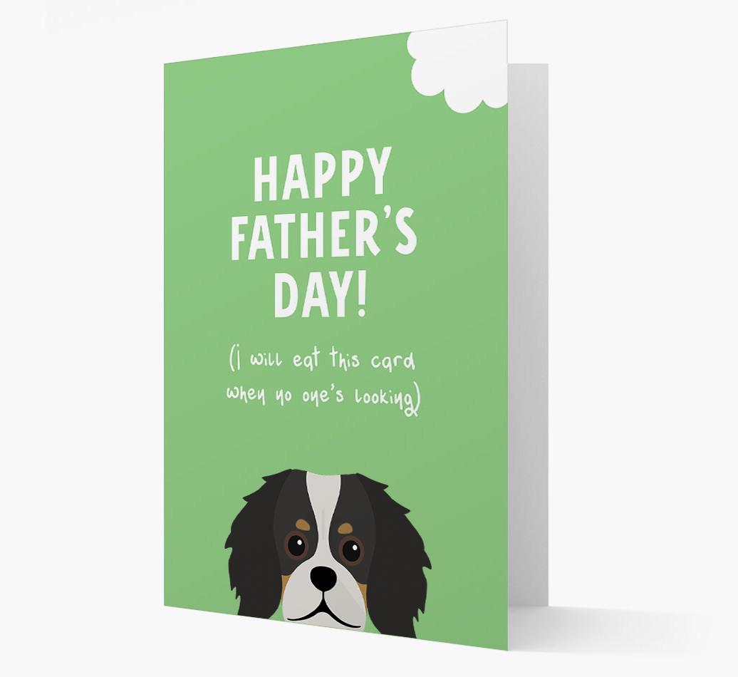 Happy Father's Day: Personalised {breedFullName} Card