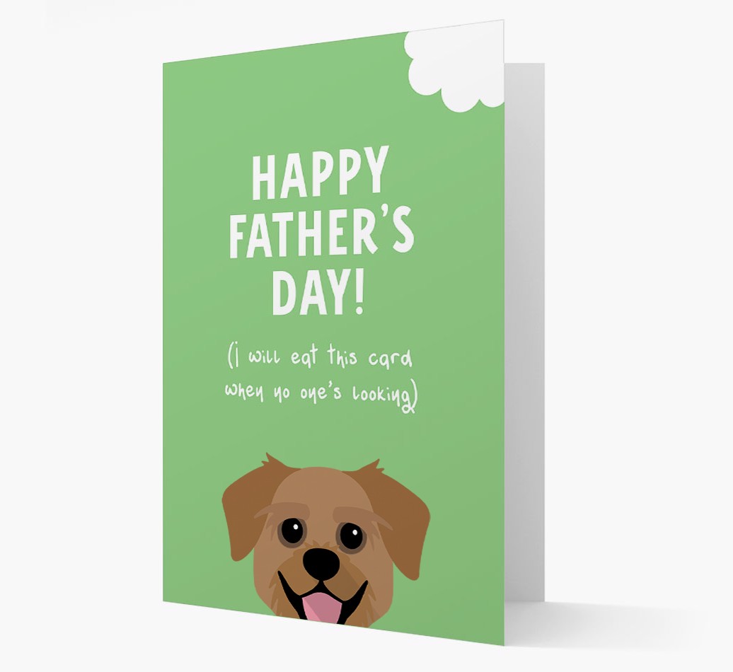 Happy Father's Day: Personalised {breedFullName} Card
