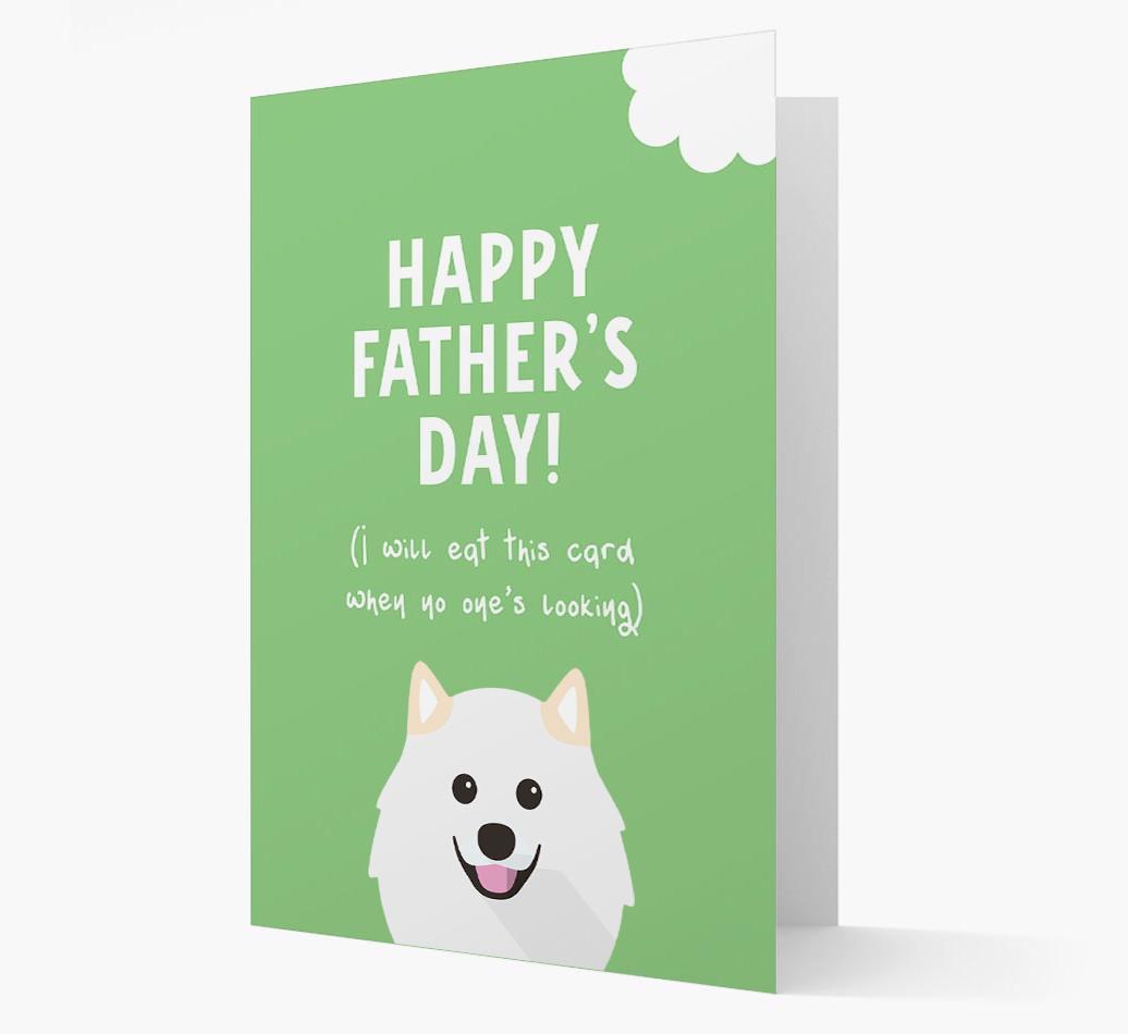 Happy Father's Day: Personalised {breedFullName} Card