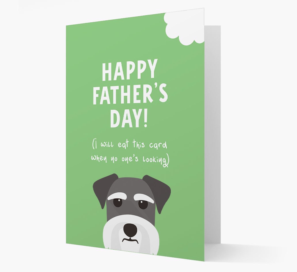 Happy Father's Day: Personalised {breedFullName} Card