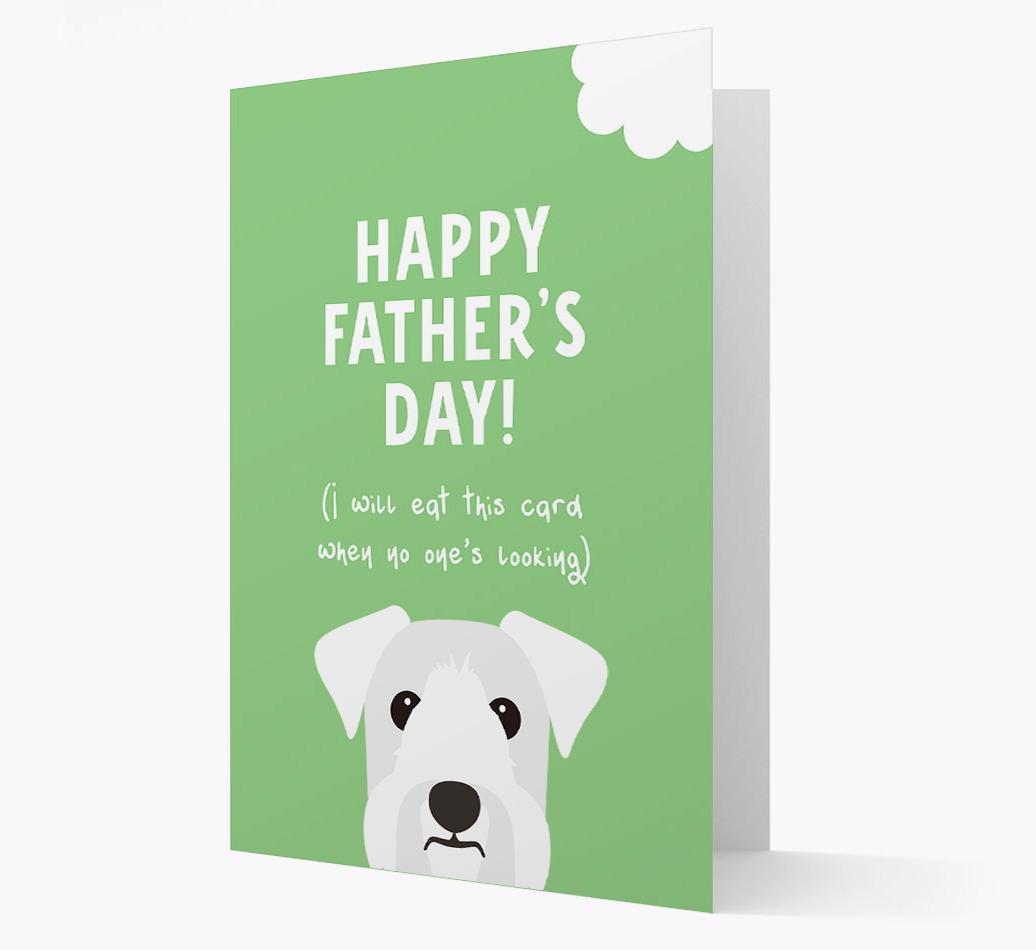 Happy Father's Day: Personalised {breedFullName} Card