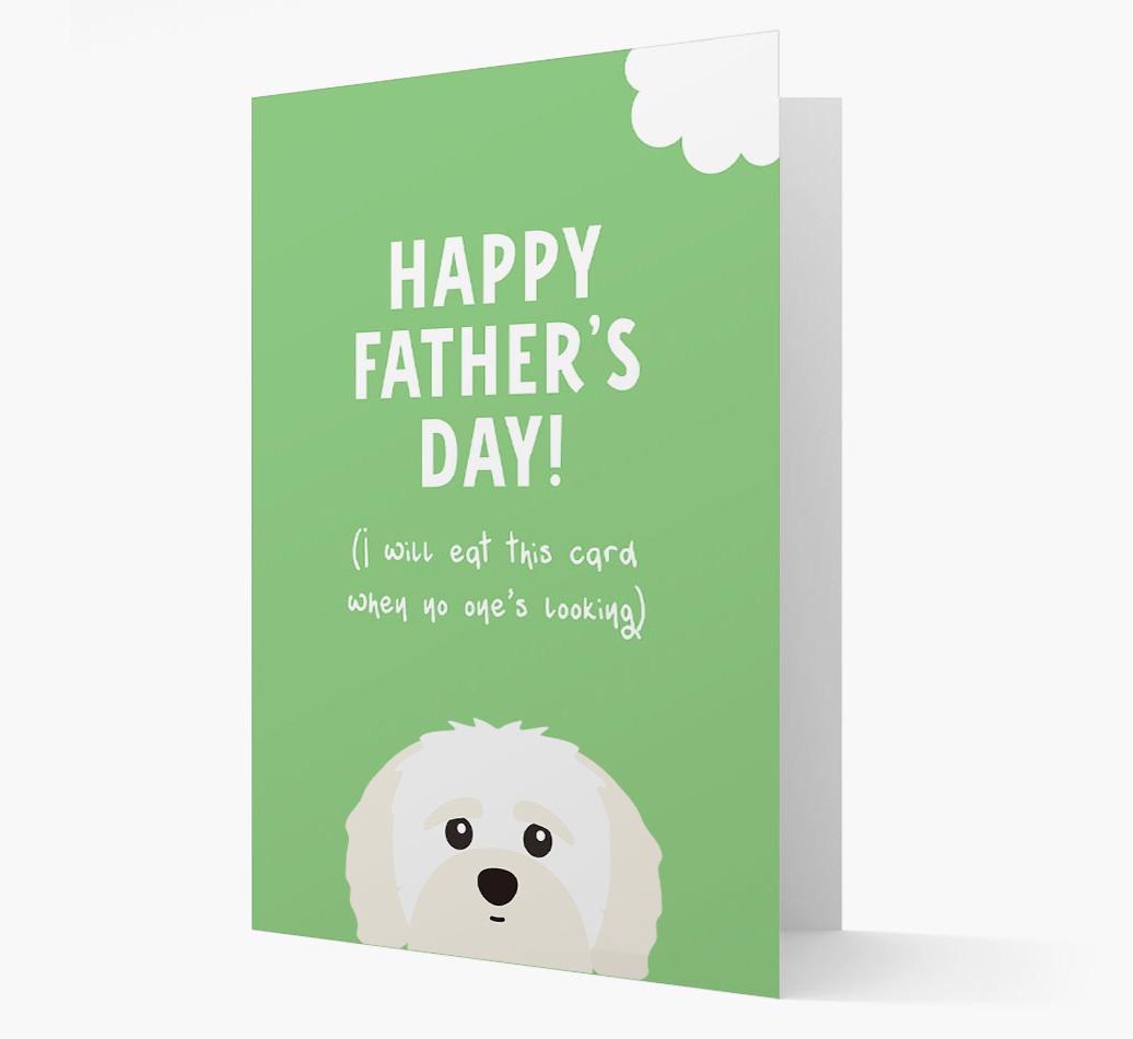 Happy Father's Day: Personalised {breedFullName} Card