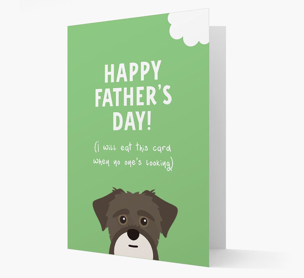 Happy Father's Day: Personalised {breedFullName} Card