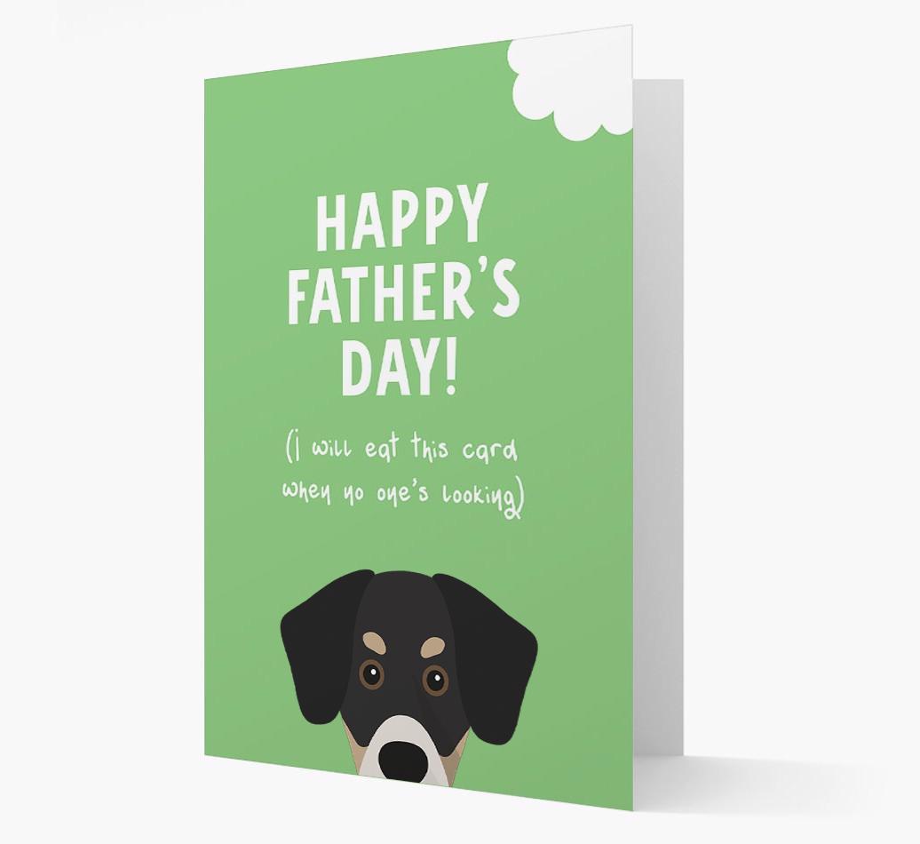 Happy Father's Day: Personalised {breedFullName} Card