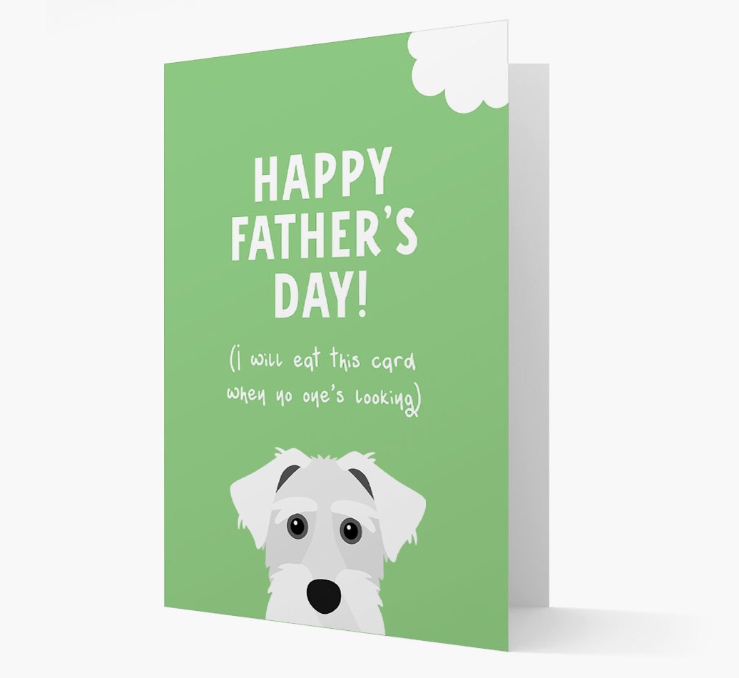 Happy Father's Day: Personalised {breedFullName} Card
