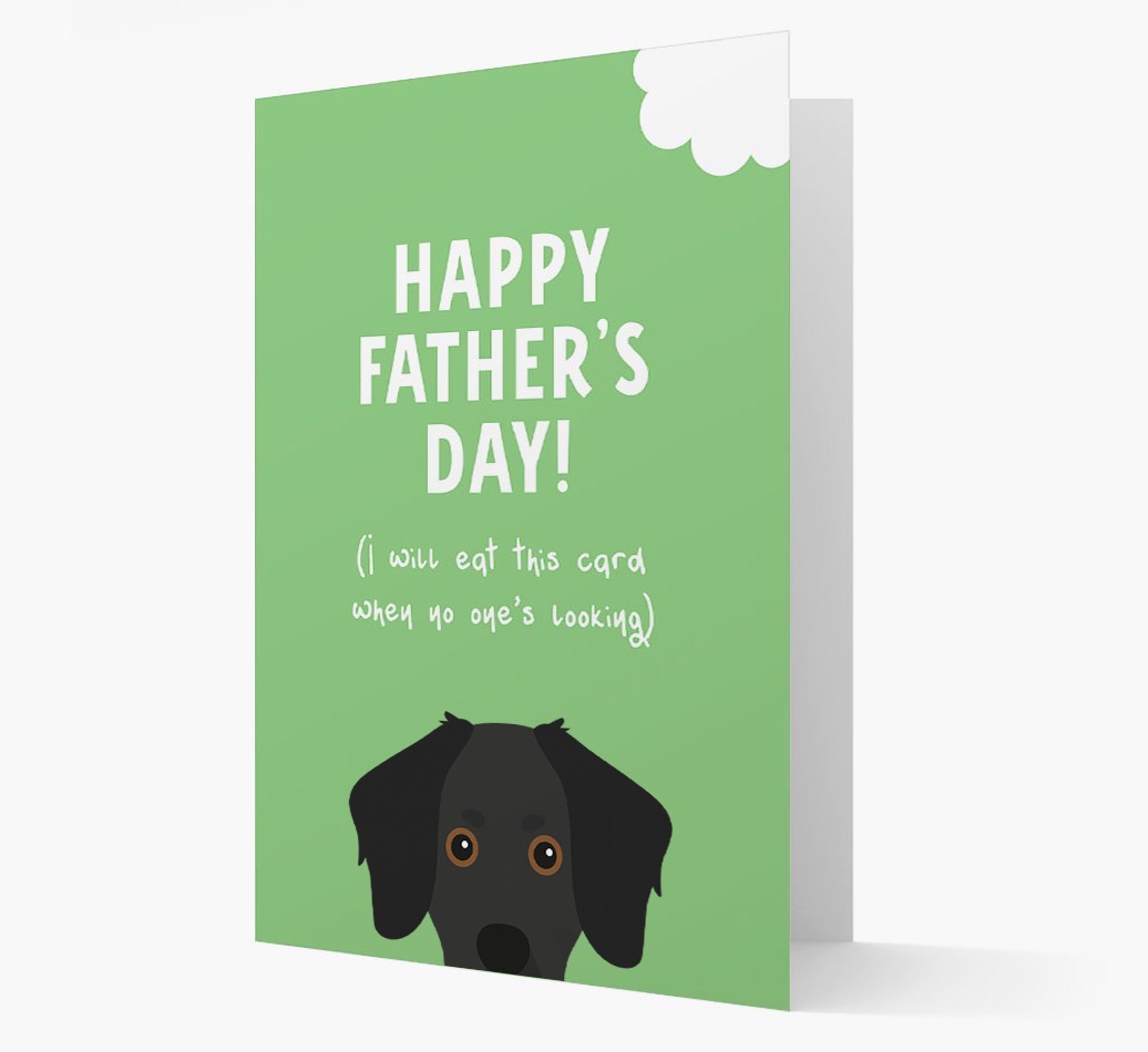 Happy Father's Day: Personalised {breedFullName} Card