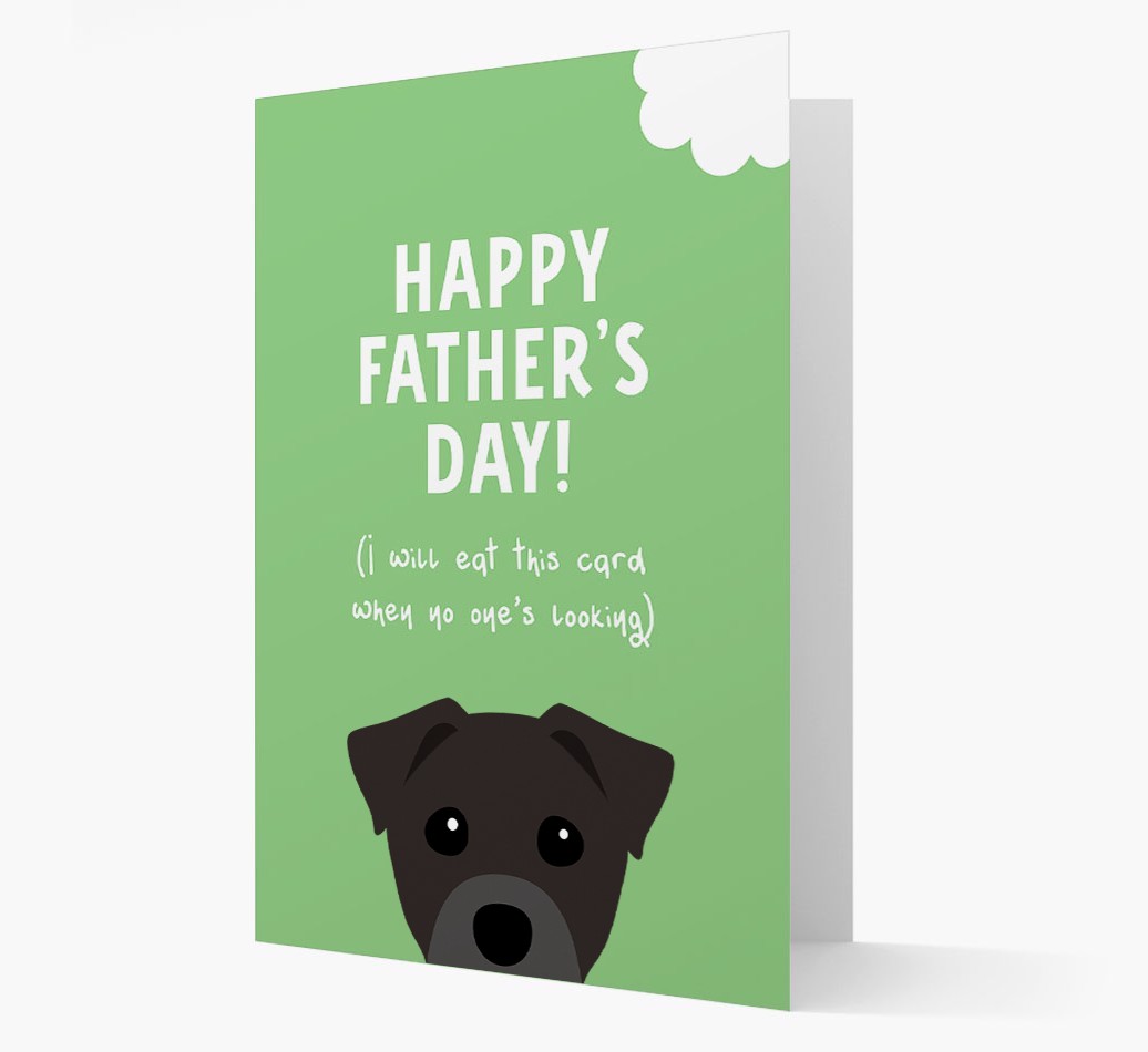 Happy Father's Day: Personalised {breedFullName} Card