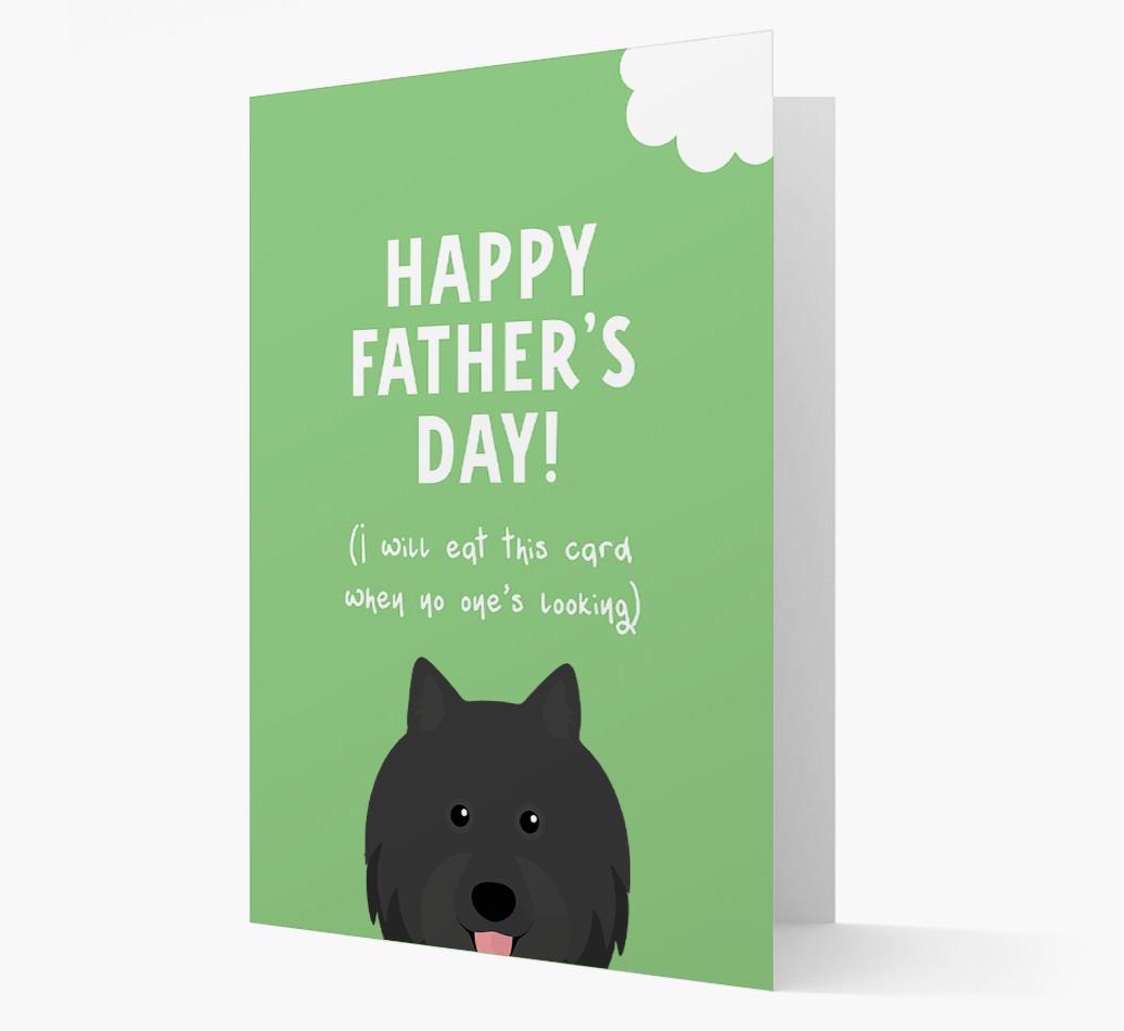 Happy Father's Day: Personalised {breedFullName} Card